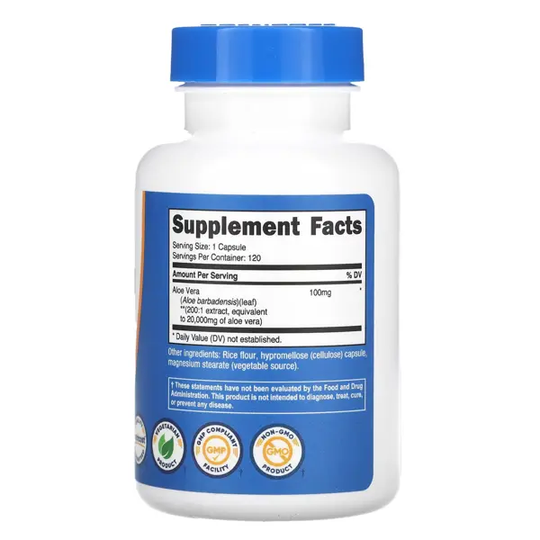 Nutricost Aloe Vera 20,000 mg Capsules